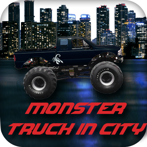 Monster Truck In City icon