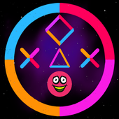 Color Space Switch - Jump Ball &amp; Rushing Ball Game icon