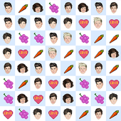 Match Three One Direction Game icon