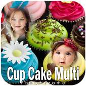 Cup Cake Multi Photo Frames