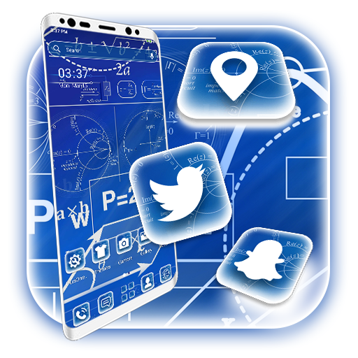 Math Geometry Launcher Theme icon