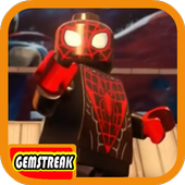 Gemstreak@ LEGO Super Black Spider icon