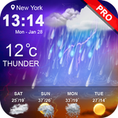 Weather Forecast Pro Weather Channel Weather Map icon