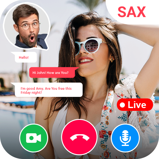 SAX Live Video Call - Live Talk icon