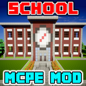 School and Neighborhood Minecraft icon