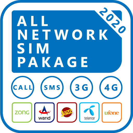 All SIM packages 2020:all network packages 2020 icon