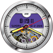 3D Analog Clock Live Wallpapers Free: Clock Widget icon
