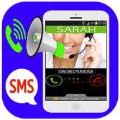 Spoken Caller Name and SMS on 9Apps