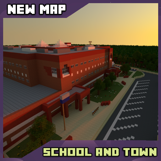 Map High School   Town for Craft icon