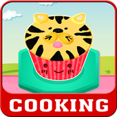 Cupcakes Making Cupcake baking icon