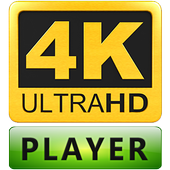 4K video player Ultra HD icon