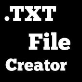 Text File Creator icon