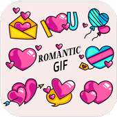 Romantic GIF Stickers on 9Apps