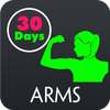 30 Day Arms Fitness Challenge ~ Daily Workout on 9Apps