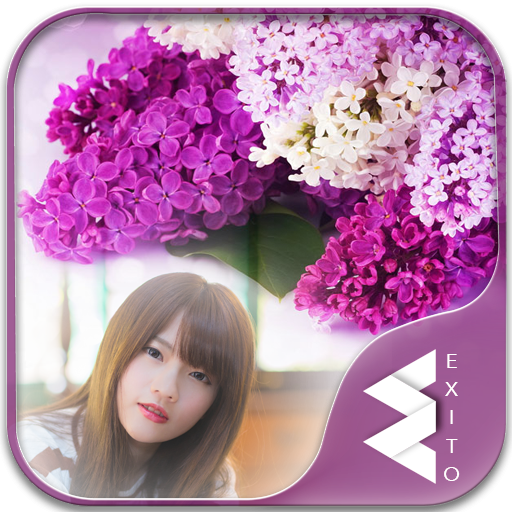 Lilac Flower Photo Frames icon