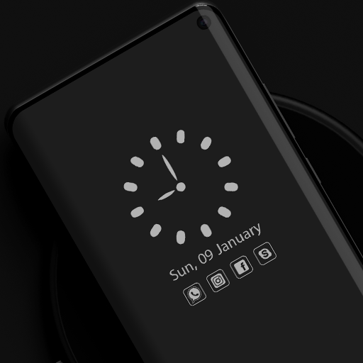 AOD: Dark &amp; Digital Clocks icon