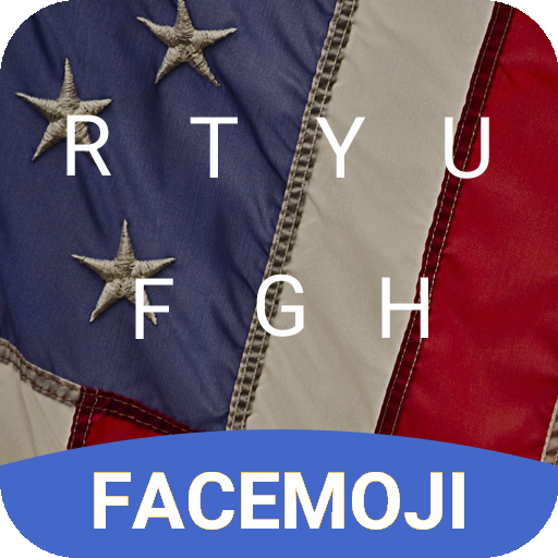USA Flag Emoji Keyboard Theme for Whatsapp icon