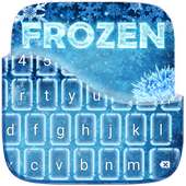 Frozen Keyboard Theme