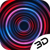 Dynamic Disco Colorful Music Live 3D Wallpaper icon