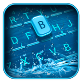 Beautiful Water Drop Keyboard Theme icon