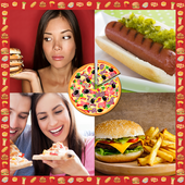 Fast Food Photo Collage icon