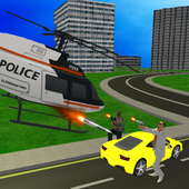 Police Helicopter Crime City icon