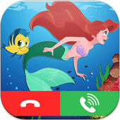 Call From Princess Mermaid Games icon
