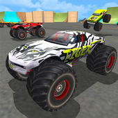 Monster Truck Destruction Derby - Police Chase icon