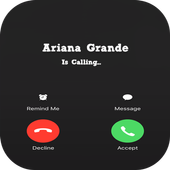 Fake Call Ariana Grande Prank icon