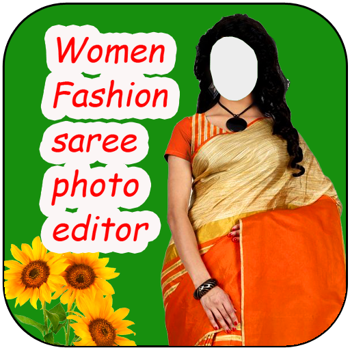 Women Fashion saree photo editor icon