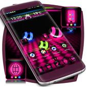 Neon LED Launcher Theme icon
