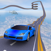 Impossible Tracks, Stunt Car Racing - Mega Ramp 19 icon