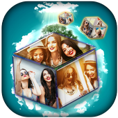 3D Cube live wallpaper icon