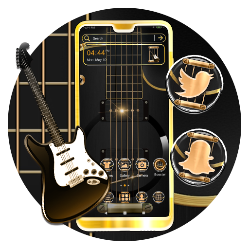 Electric Guitar Launcher Theme иконка