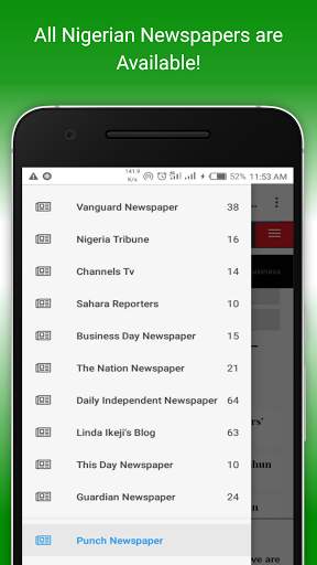 Nigerian Newspapers App | Latest News App Offline скриншот 2