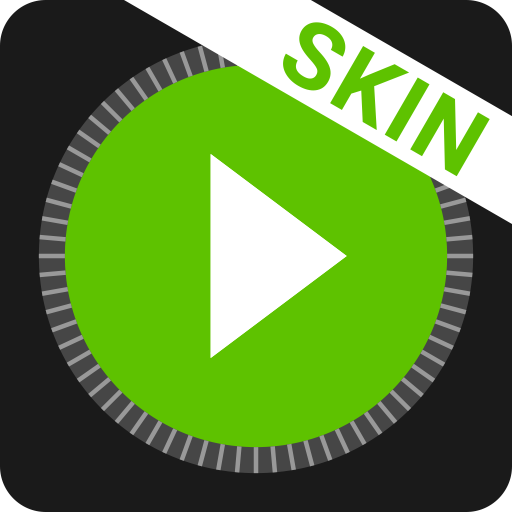 MusiX Material Dark Green Skin for music player icon