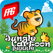 Jungle Cartoon Puzzle icon