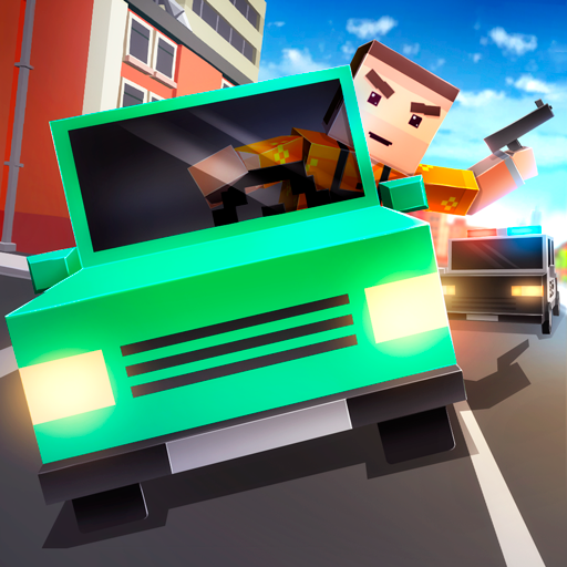 Cube Car Theft Race 3D icon