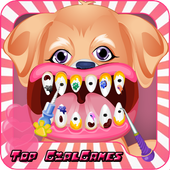 Crazy Dog Dentist - Girl Game icon
