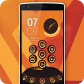 Next Launcher 3D Theme Flat O أيقونة