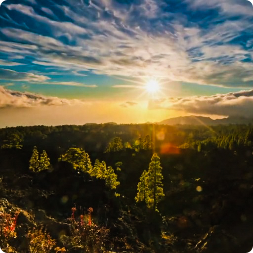 Sunny Mountain Live Wallpaper icon