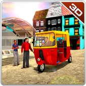 Offroad Tuk Tuk Uphill Driver icon