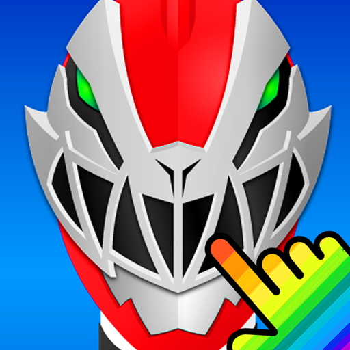Power Hero Fury Dino Ranger Magic Coloring icon