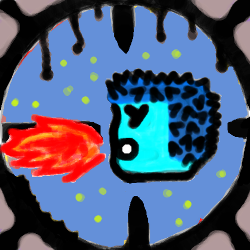 Space adventure icon