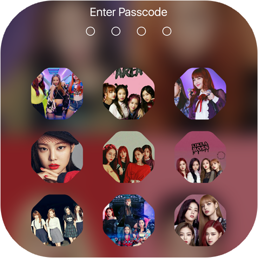 BlackPink Pattern LockScreen &amp;amp; Wallpaper BlackPink icon