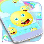 Tema Emoji Launcher 2018 icon