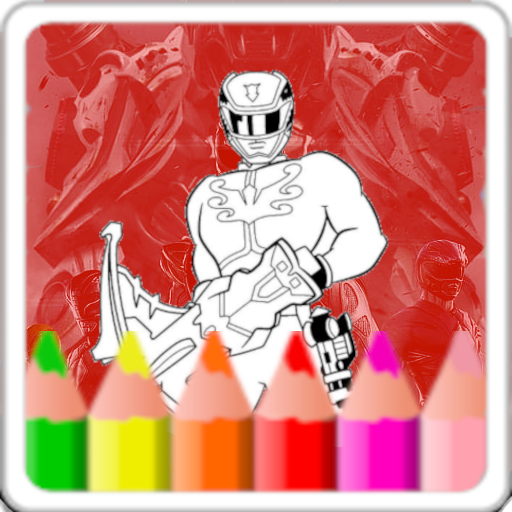 Rangers coloring hero icon