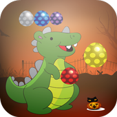 Dinosaur Bubble shooter icon
