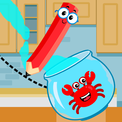 Red Crab Draw - Fill the Glass icon