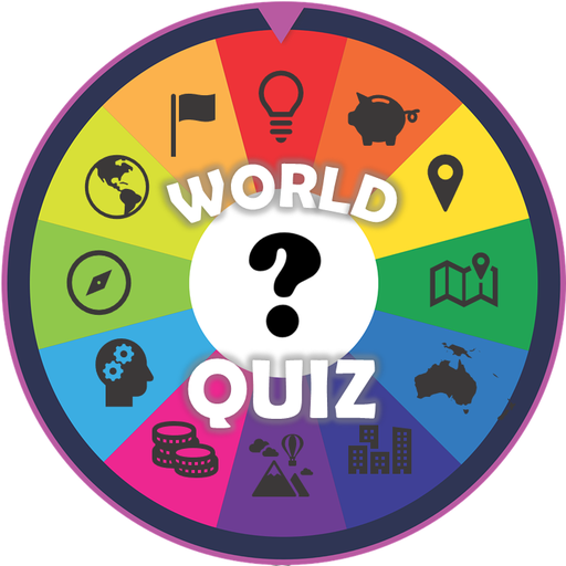 World GK Quiz Game - Flags Maps Currency Geography icon